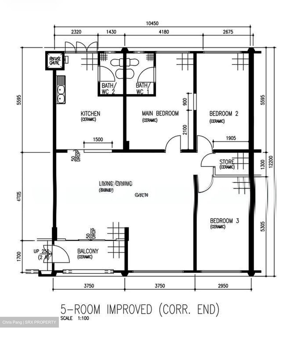 Blk 523 Serangoon North Avenue 4 (Serangoon), HDB 5 Rooms #570537561